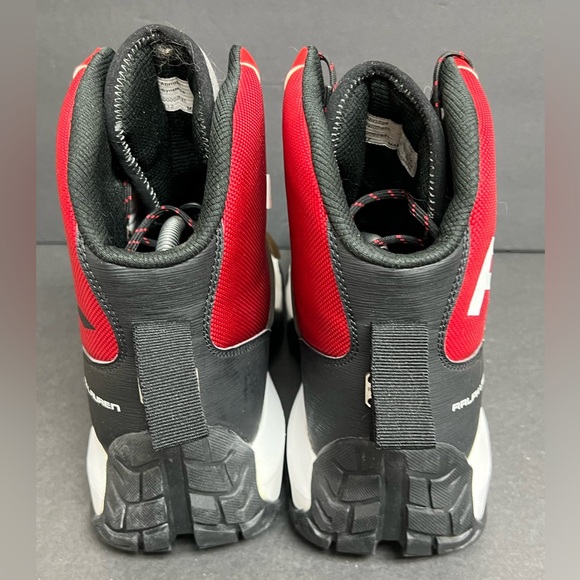 Polo Ralph Lauren RLX Abridge Nylon Boots Red Black Men’s Size 10 RARE NWOB - Picture 6 of 9